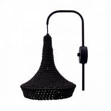 Mahaka_k kinkiet E27 15W czarny
